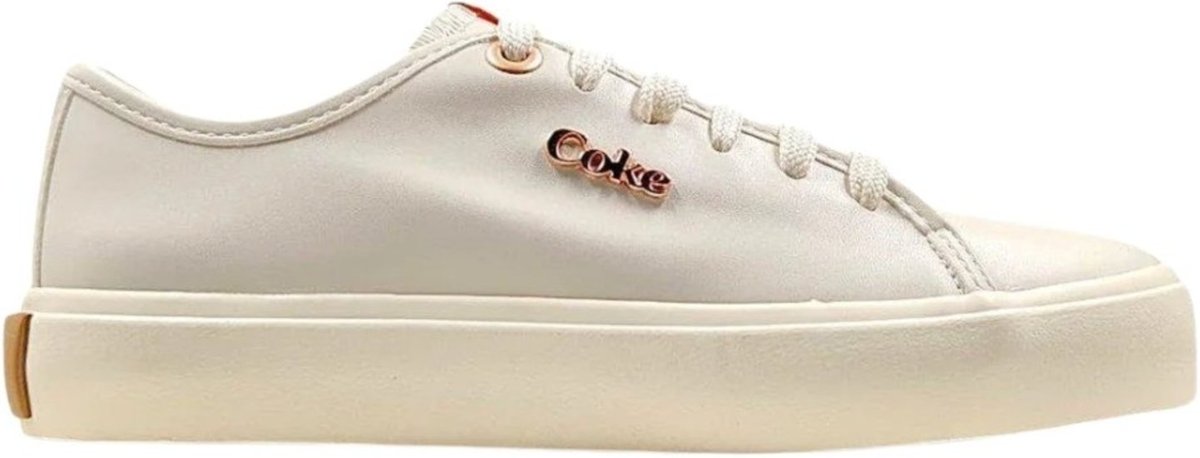 Imagem principal Tênis Coca Cola Coke Town Feminino Coca-Cola off-white Coca-Cola off-white