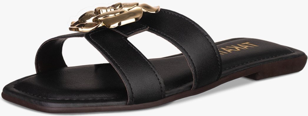 Rasteira Feminina H Takata Flor Dourada