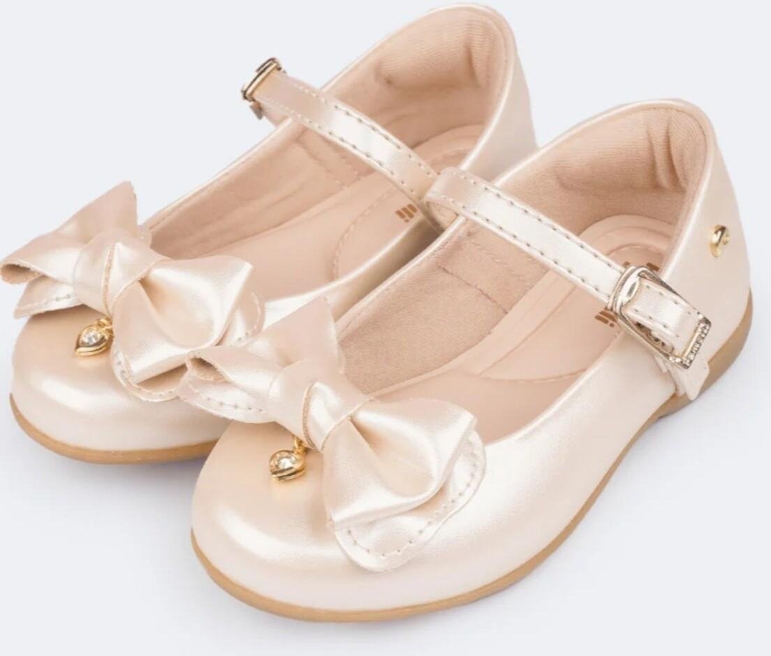 Imagem principal Infantil - Sapato Pampili Bailarina com Pingente Perolado PKT nude PKT nude
