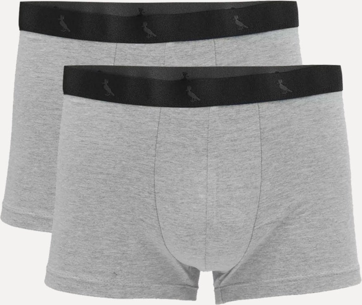 Imagem principal Cueca Reserva Masculina Boxer Grey Woodpecker Cotton Cinza Mescla Pack 2UN cinza grey Reserva cinza grey