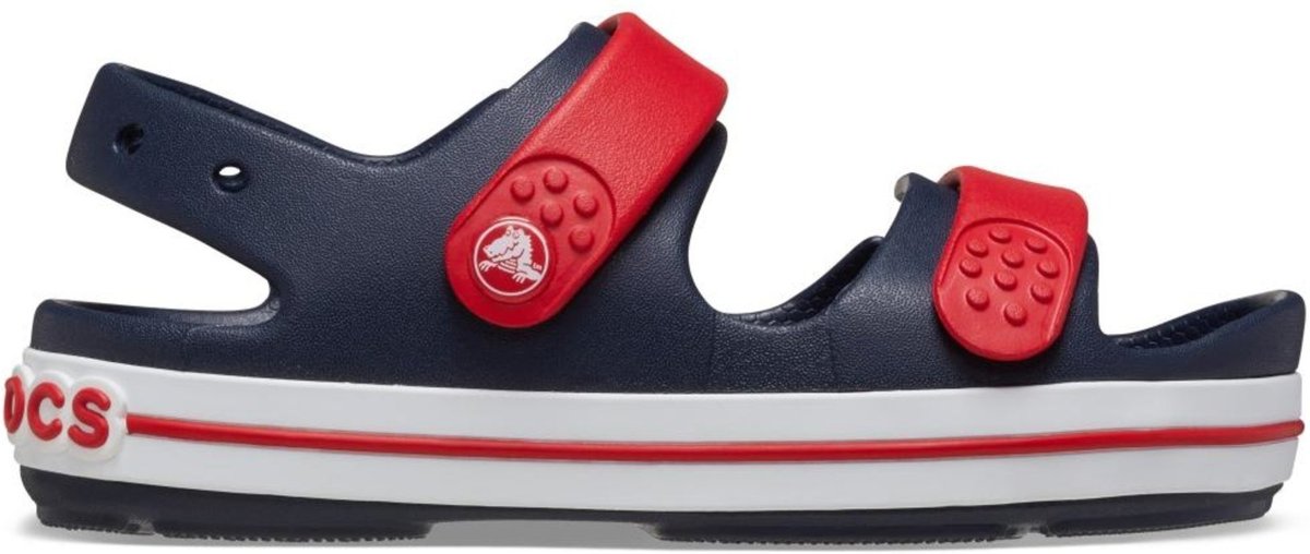 Imagem principal Infantil - Sandália crocs crocband cruiser sandal k navy/varsity red Azul Marinho azul marinho navy Crocs azul marinho navy