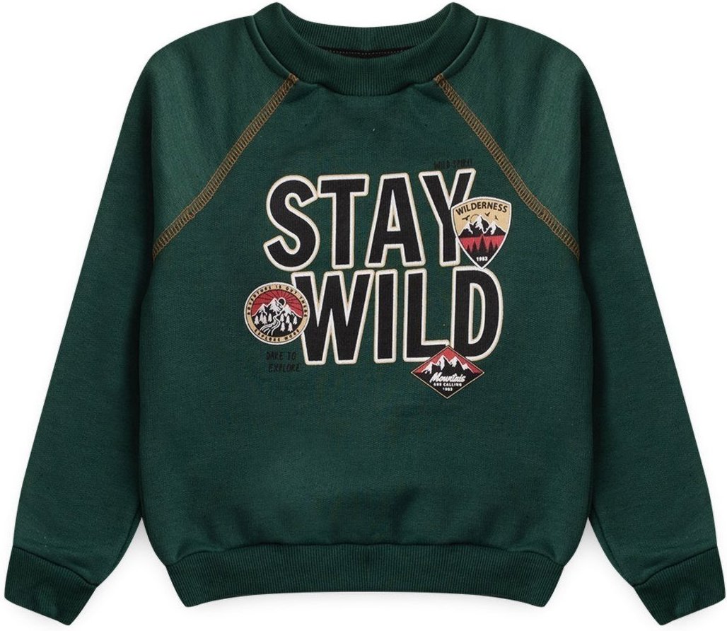 Imagem principal Infantil - Casaco Bem Vestir Raglan Moletom verde BEM VESTIR verde