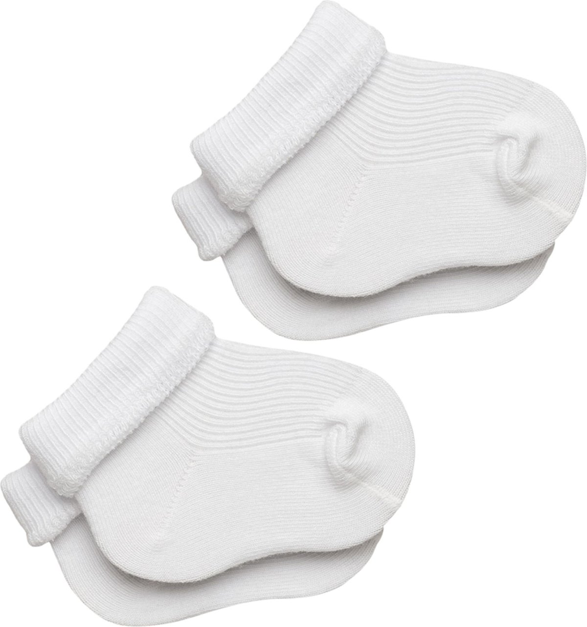 Kit 2 Meia Cano Médio Lupo Baby Punho Soft 02002