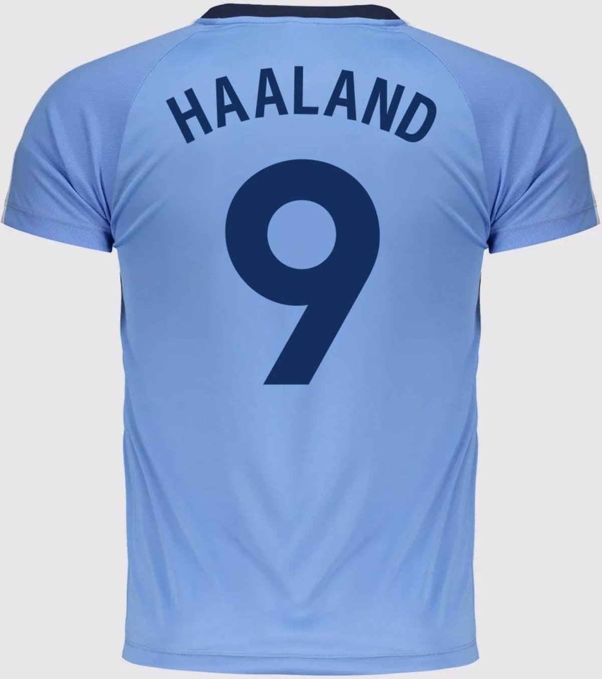 Imagem principal Camisa Manchester City Dash Juvenil 9 Haaland Balboa azul Balboa azul