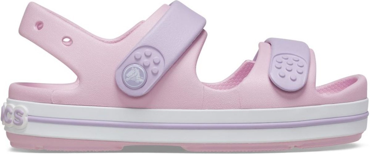 Imagem principal Infantil - Sandália crocs crocband cruiser sandal t ballerina/lavender rosa Crocs rosa