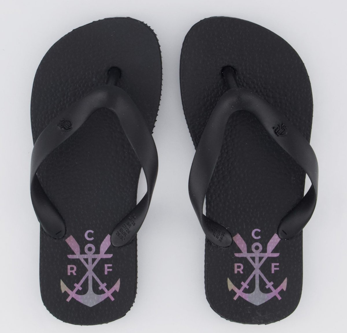 Imagem principal Chinelo Flamengo Manto 3 2024 Neorubber preto Neorubber preto