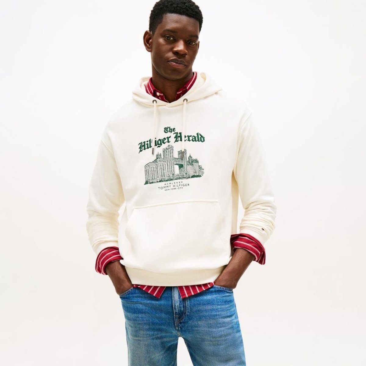 Imagem principal Moletom Hilfiger Herald Bordado - EEG Tommy Hilfiger off-white Tommy Hilfiger off-white