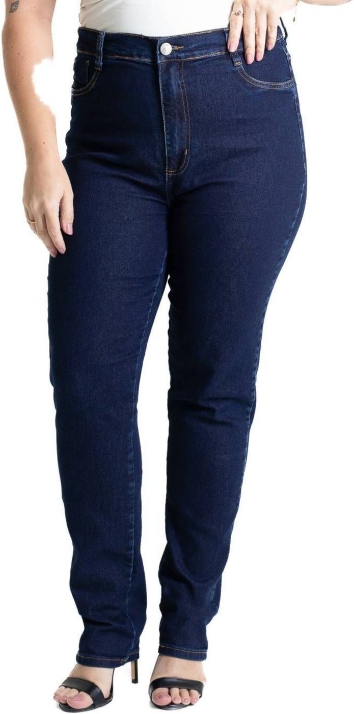 Calça Jeans Sawary Cigarrete Plus Size - 280845