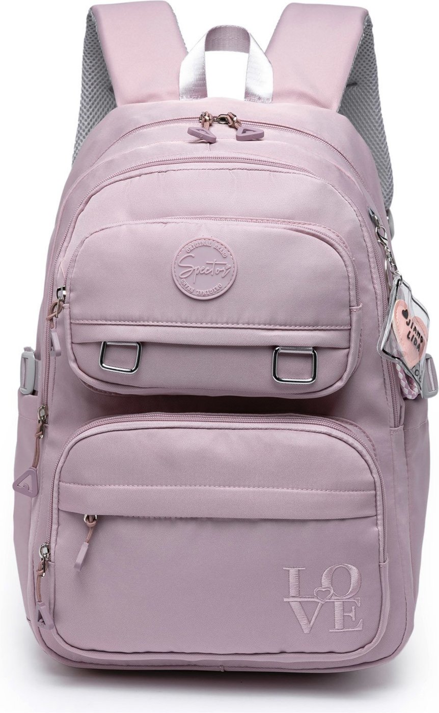 Imagem principal Infantil - Mochila Bolsa Feminina Escolar Resistente Spector rosa Spector rosa