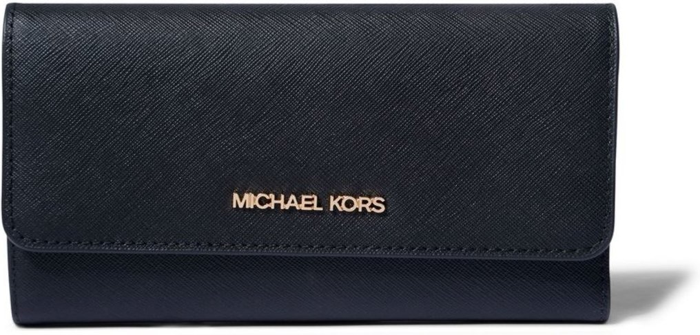 Imagem principal Carteira Jet Set Média De Couro 35S8gtvf7l001 Michael Kors preto