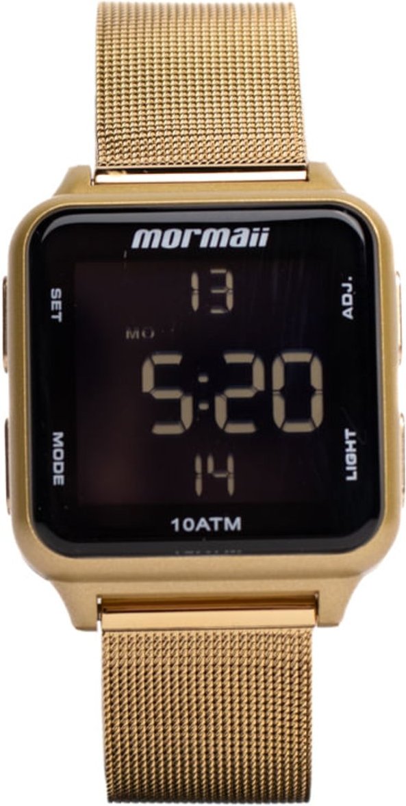 Imagem principal Relógio Feminino Mormaii Digital MO2 dourado Mormaii dourado