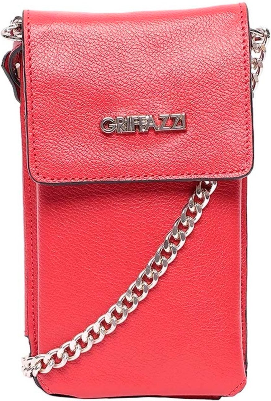 Imagem principal Carteira/Porta celular Couro Griffazzi Vermelha multicolorido Griffazzi multicolorido