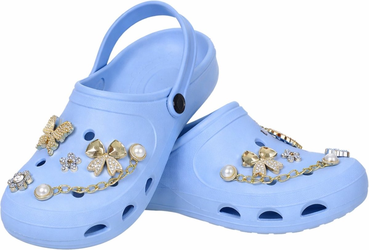 Chinelo Babuche Sandália Feminina com Enfeite