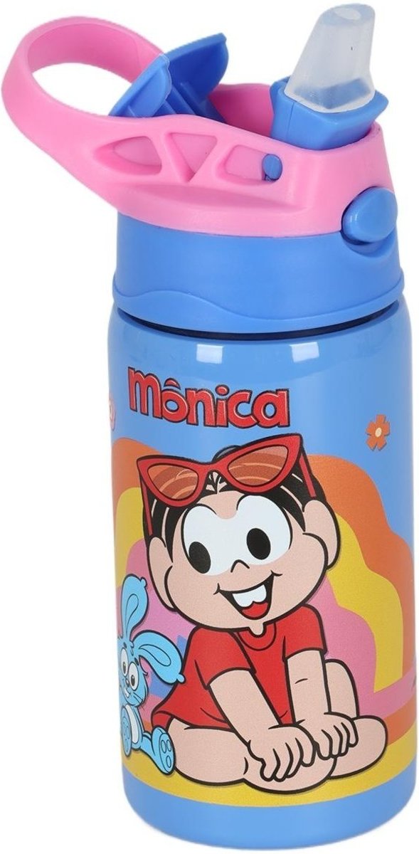 Infantil - Garrafa Turma da Monica Na Praia