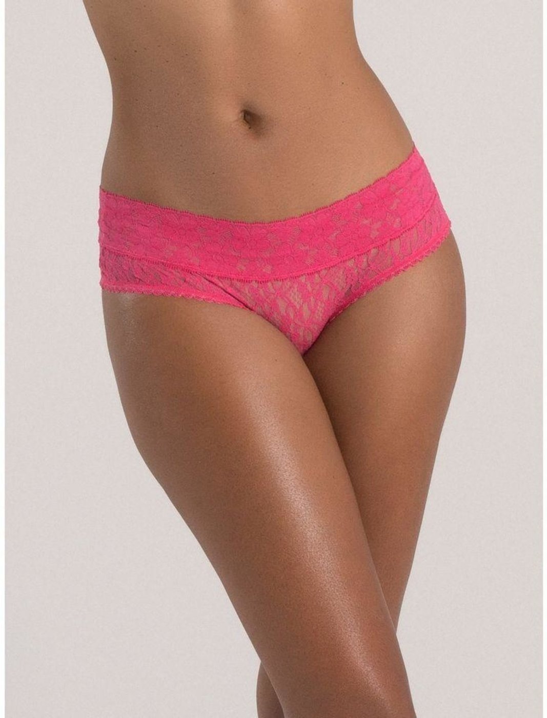 Imagem principal Calcinha Caleçon Renda Sweet Lace Pink Rosa Loungerie rosa pink Loungerie rosa pink