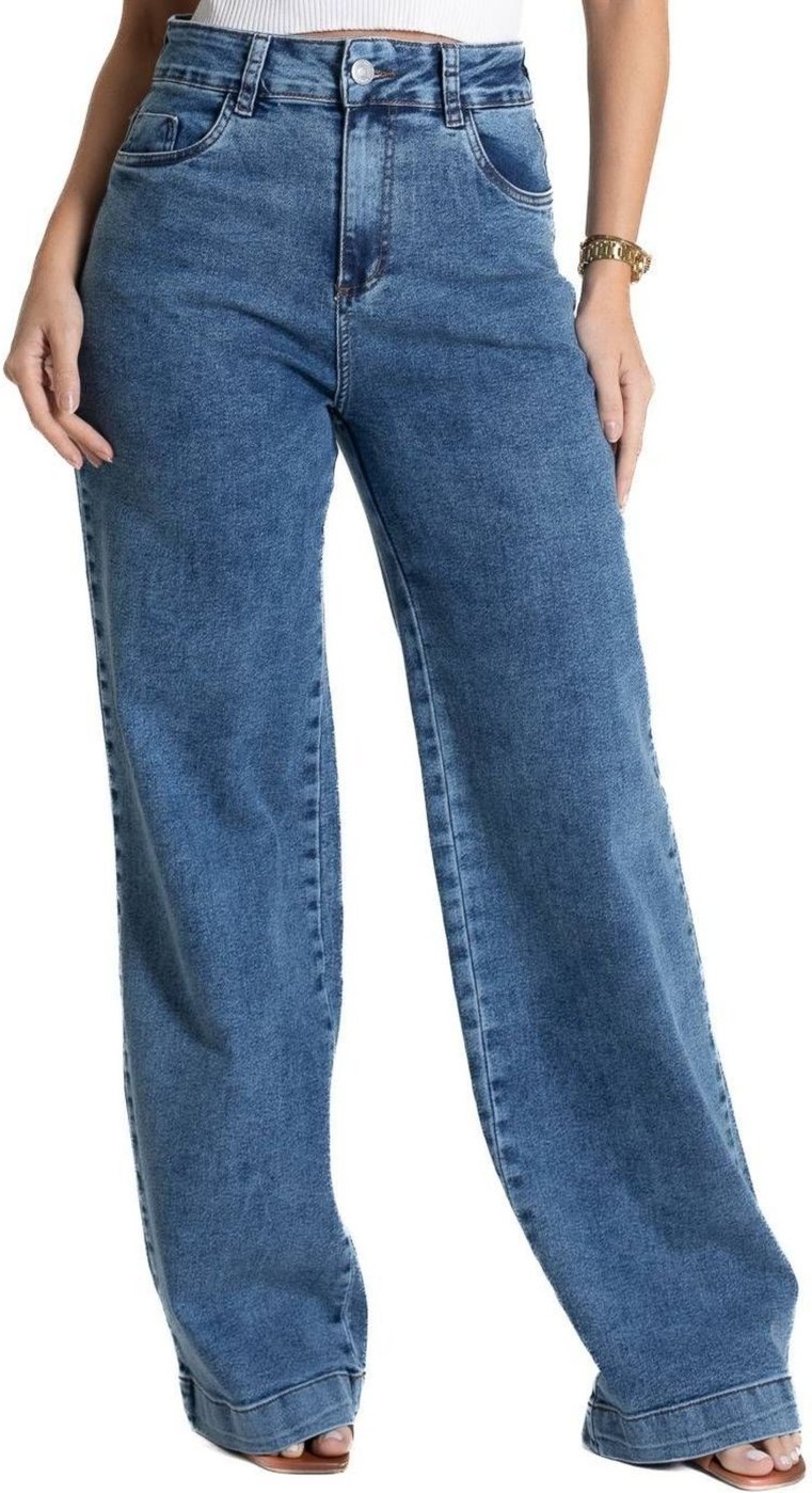 Calça Jeans Sawary Wide Leg - 281735