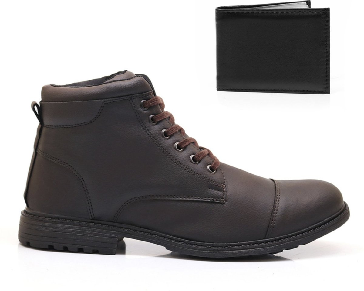 Bota Masculina Bredeni Compass Com Carteira