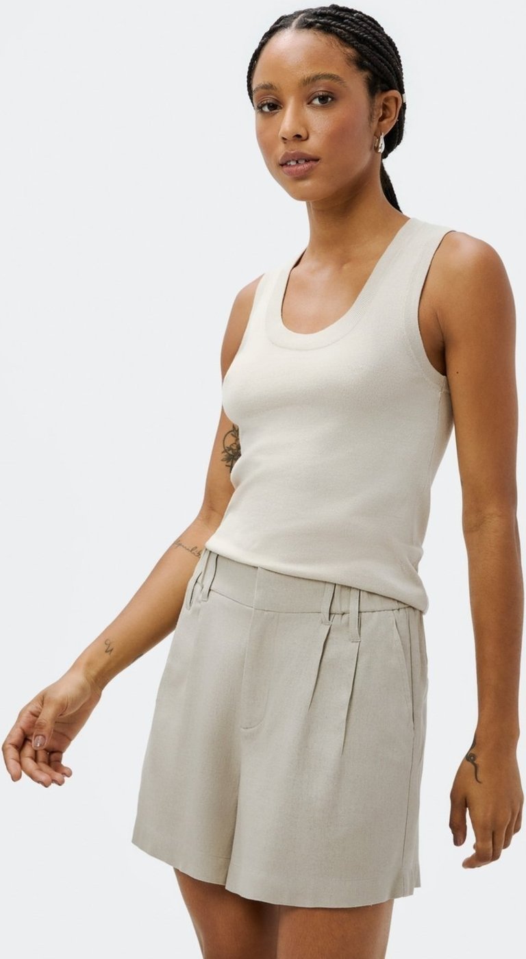 Imagem principal Regata Feminina Slim Decote U Em Tricô De Viscose Hering rosa Hering rosa