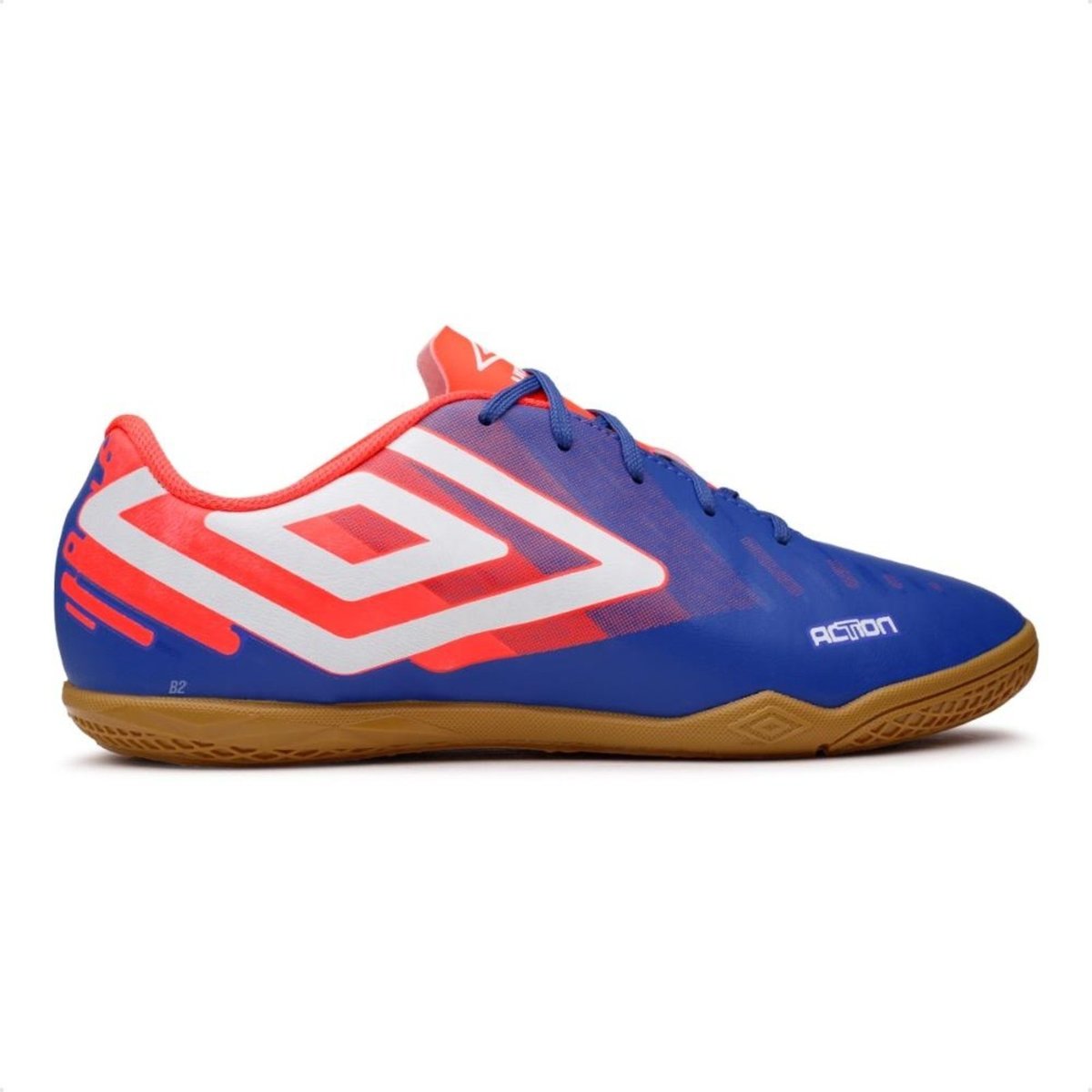 Imagem principal Chuteira Futsal Umbro Action Masculino azul Umbro azul