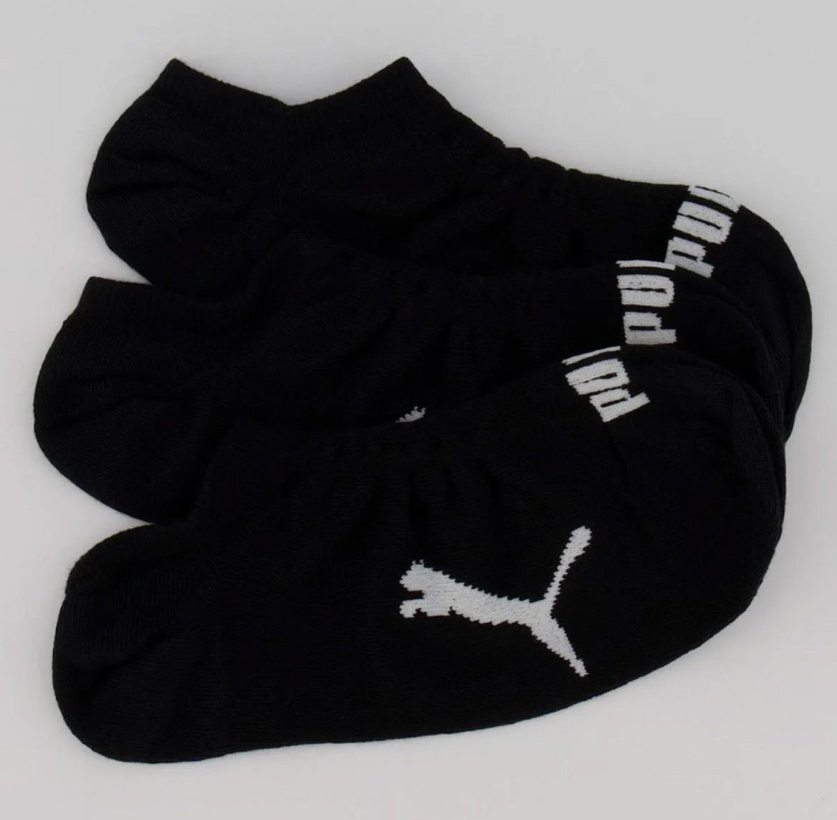 Kit Meia Puma Sapatilha 15 Pares Cano Invisível Pr