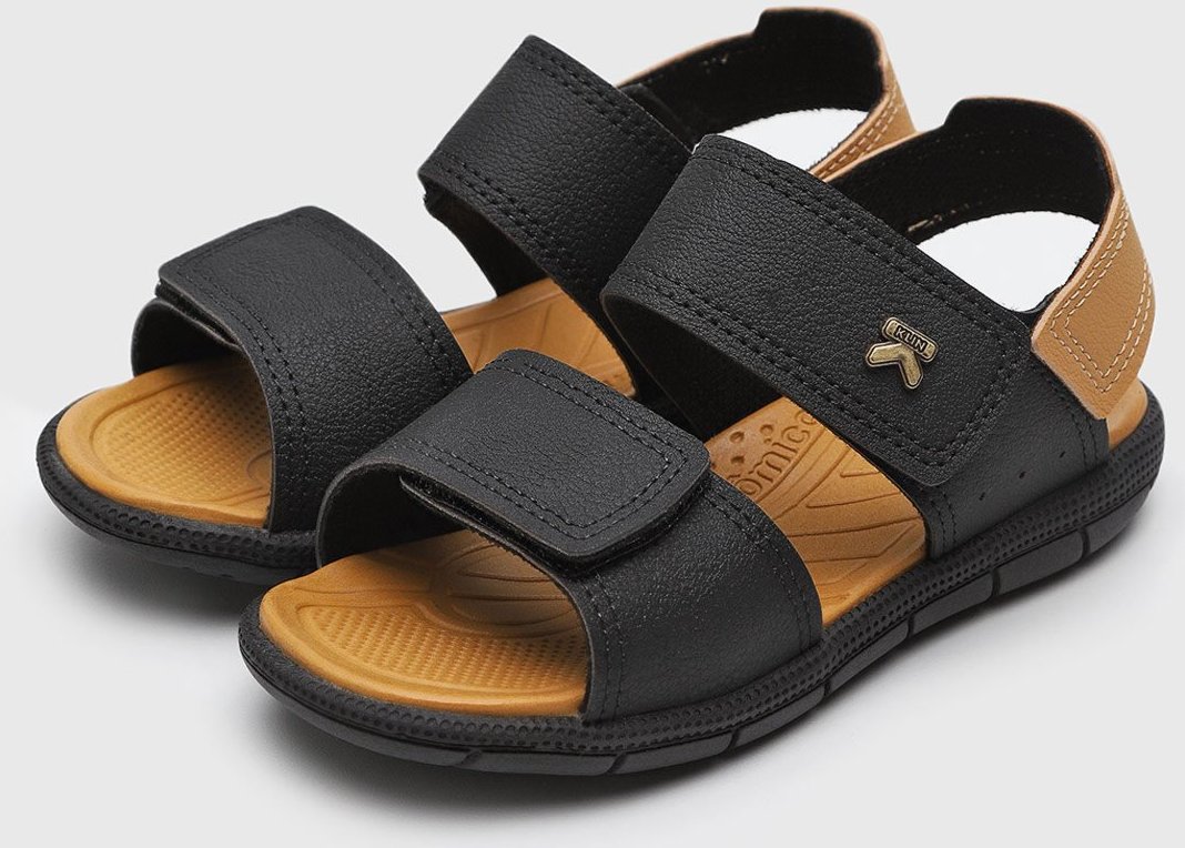 Infantil - Sandália Klin Tic Tac Preta