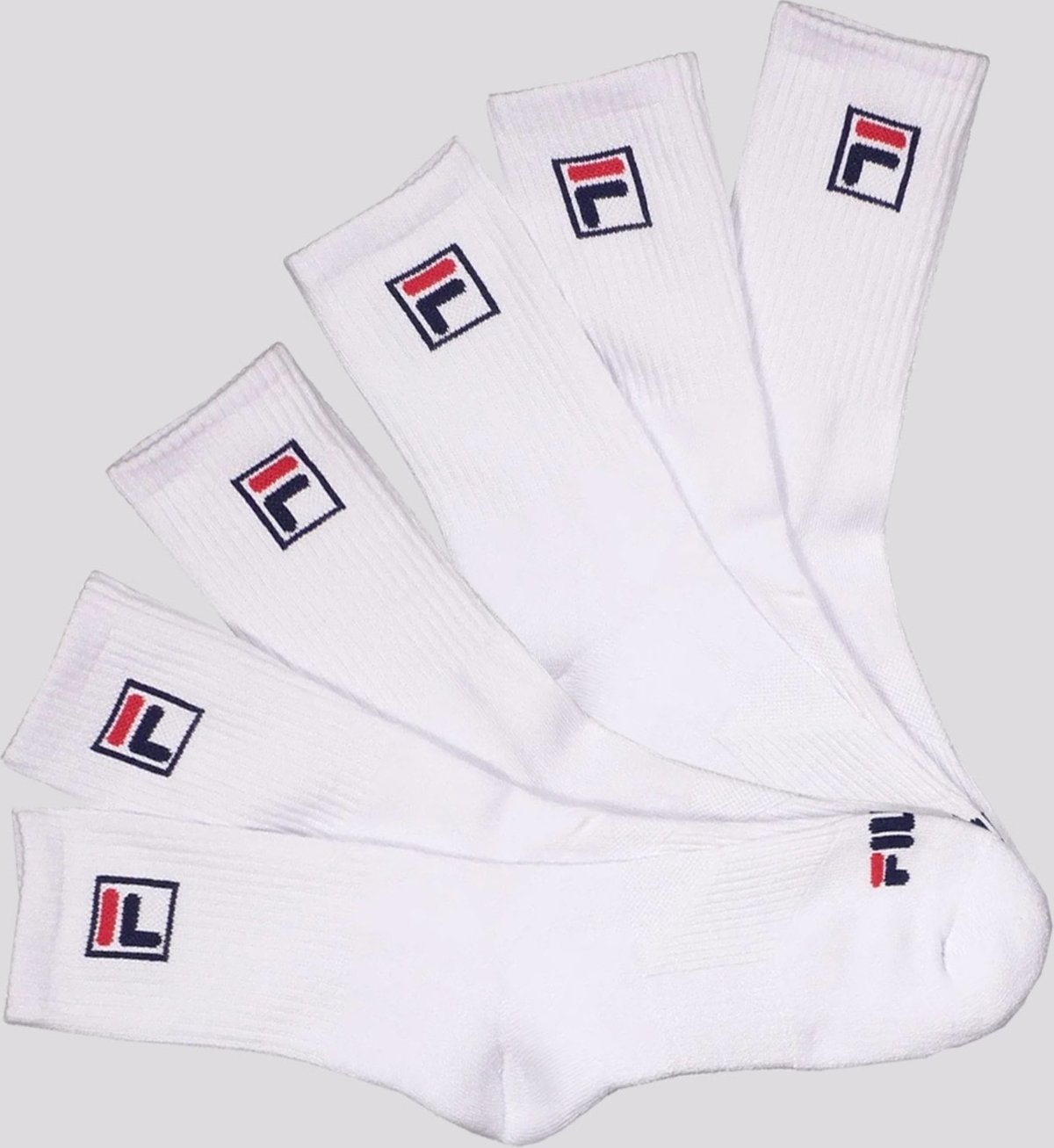 Kit Meia Fila Fbox 6 pares Cano Alto