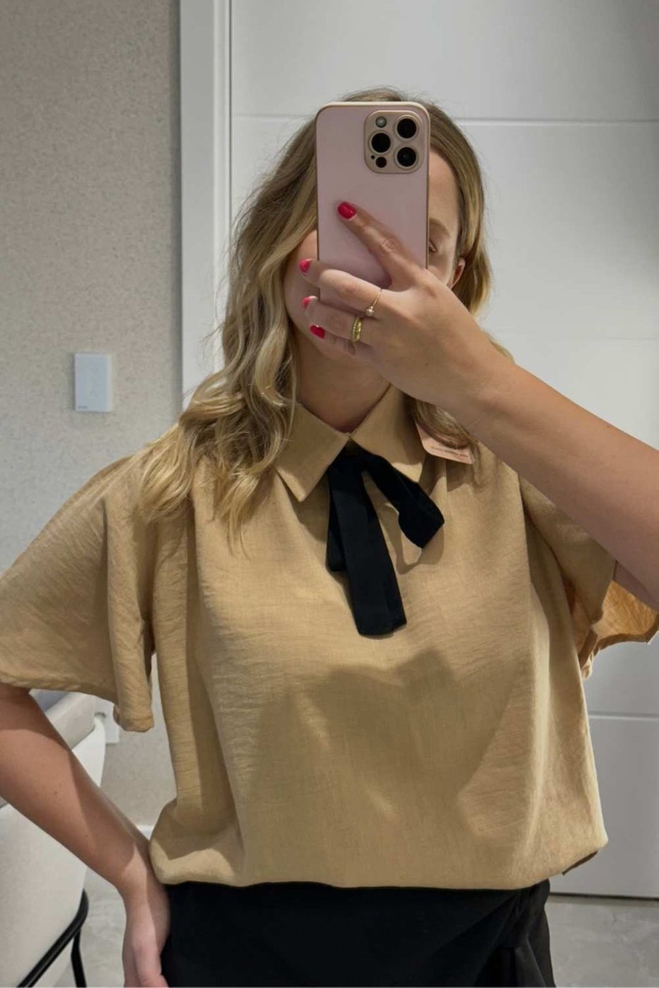 Imagem principal Blusa Vanibele Gola Camelo caramelo Vanibele caramelo