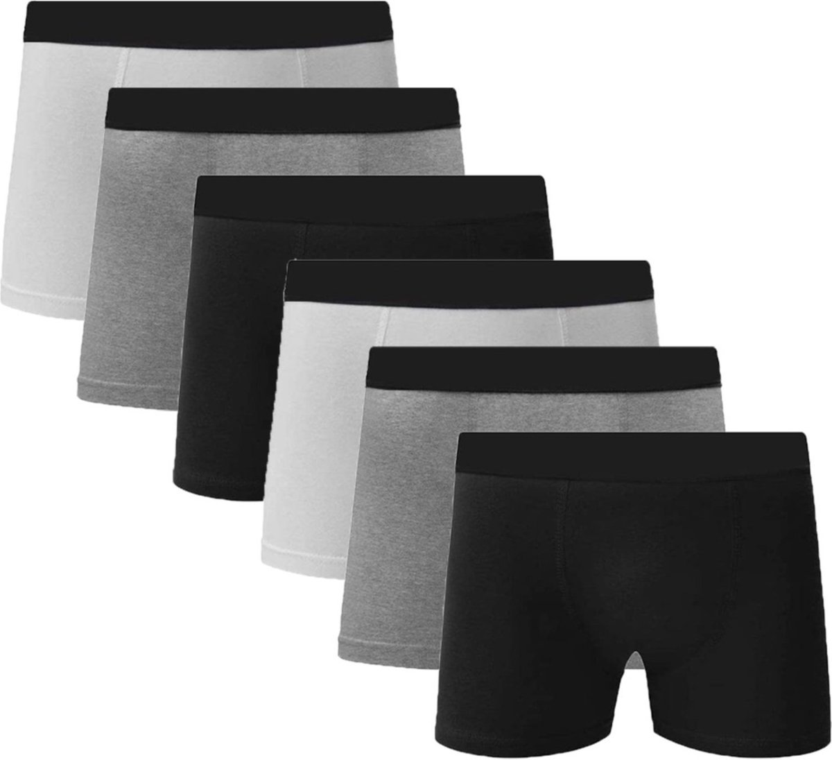 Imagem principal Kit 6 Cuecas Boxer Algodão Cotton Masculino Box C5 Sortido QLC SPORT multicolorido QLC SPORT multicolorido