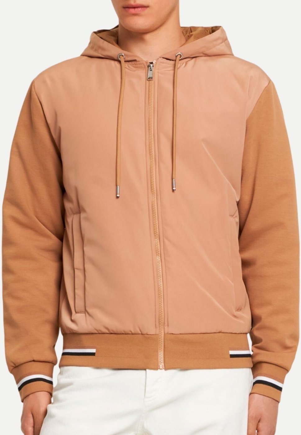 Imagem principal Jaqueta Hugo Boss Regular Sommers 66 Caqui bege caqui Hugo Boss bege caqui