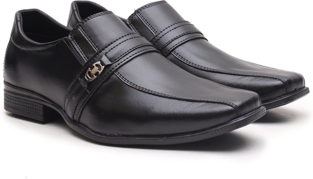 Imagem principal Sapato Social Masculino Com Metal Lateral Miletto preto Miletto preto