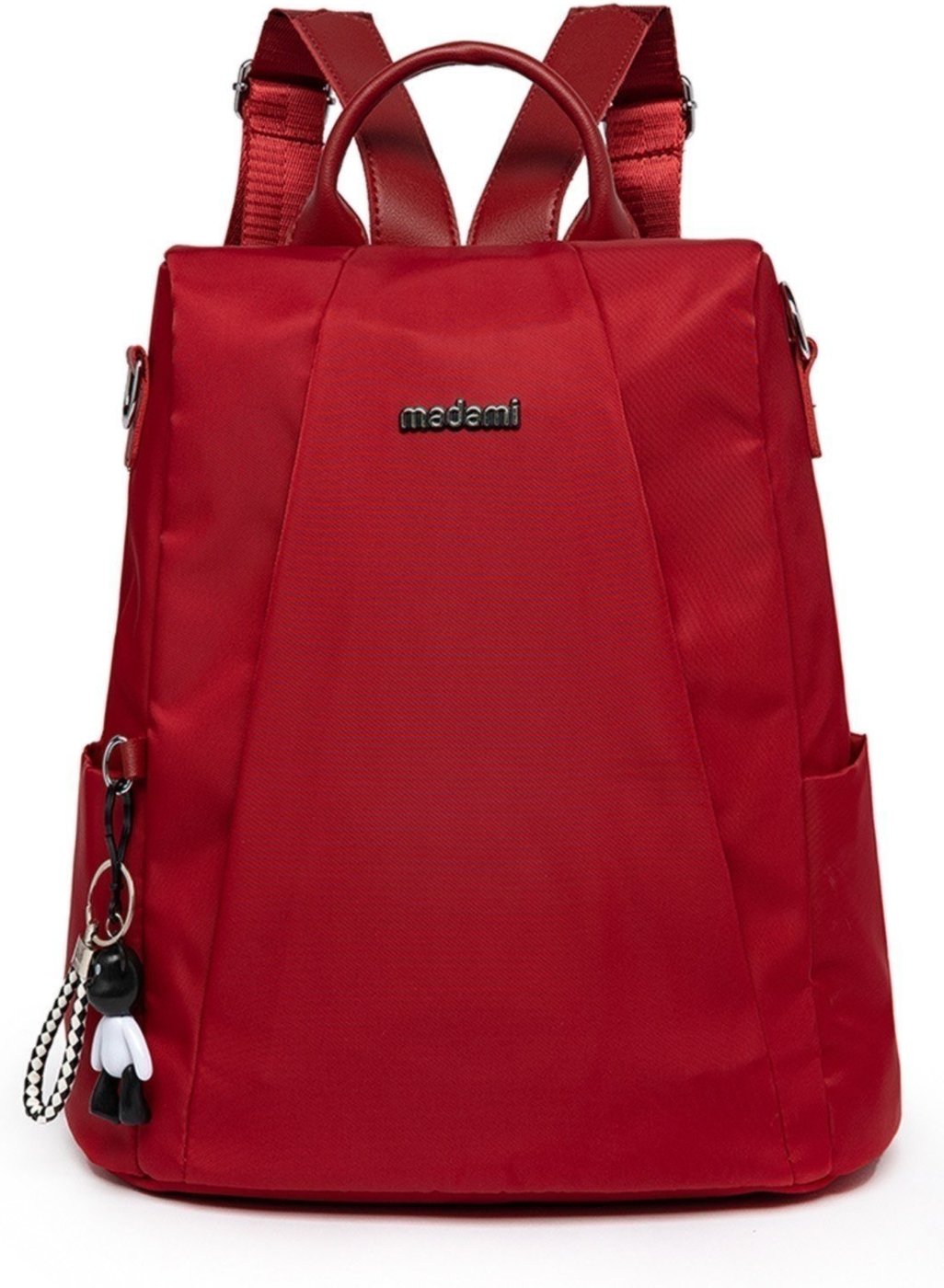 Imagem principal Mochila Madami Bolsa Feminina Espaçosa Antifurto Casual vermelho Madami vermelho