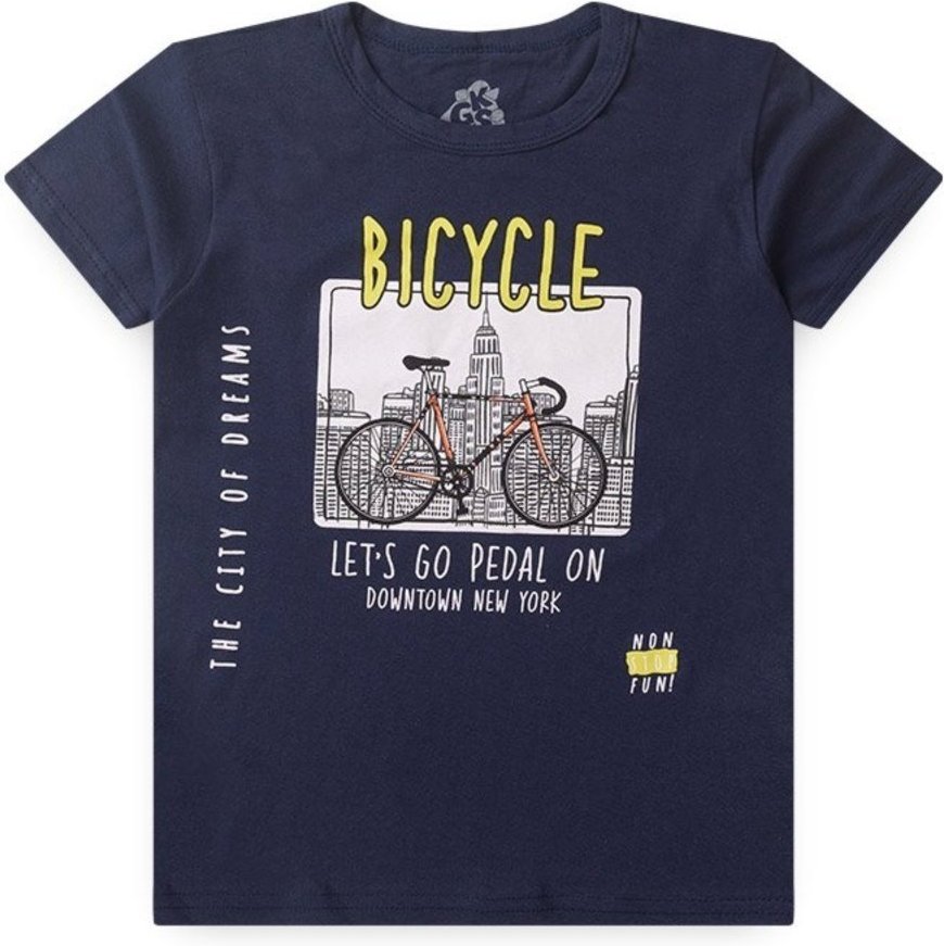 Imagem principal Infantil - Conjunto de Verão para Menino Camiseta e Bermuda Bicycle GKS vermelho GKS vermelho