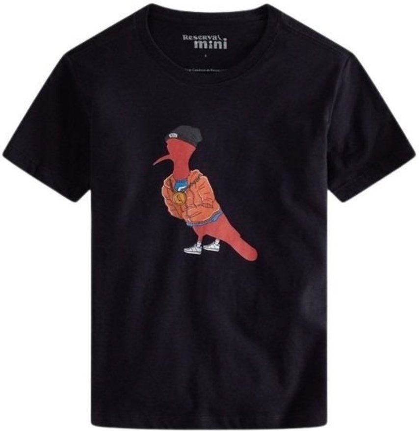 Imagem principal Infantil - Camiseta Pica Pau Musica Reserva Mini preto Reserva Mini preto