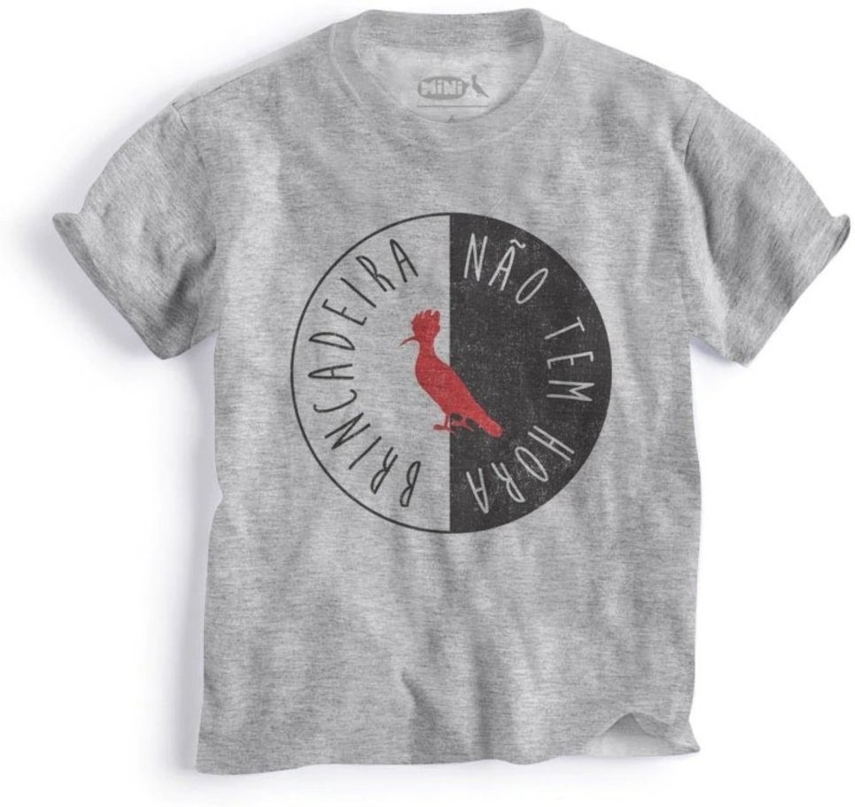 Imagem principal Infantil - Camiseta Não Tem Hora Reserva Mini cinza Reserva Mini cinza