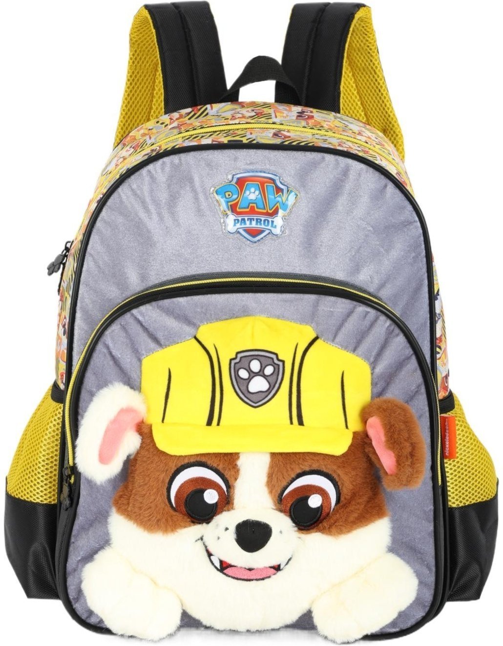 Infantil - Mochila de Costas Média Pelucia Patrulha Canina