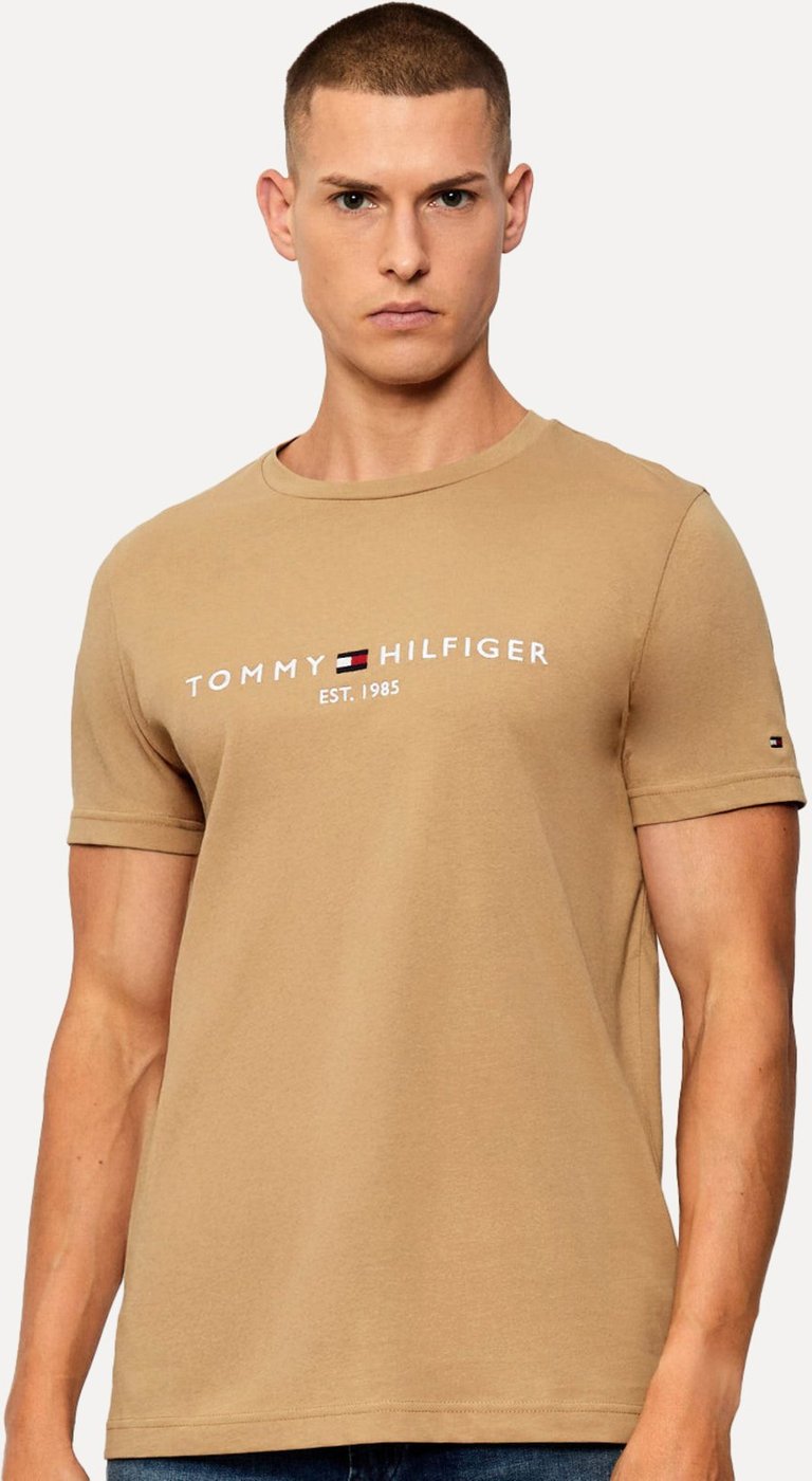 Imagem principal Camiseta Tommy Hilfiger Masculina Core Logo Tee azul marinho Tommy Hilfiger azul marinho