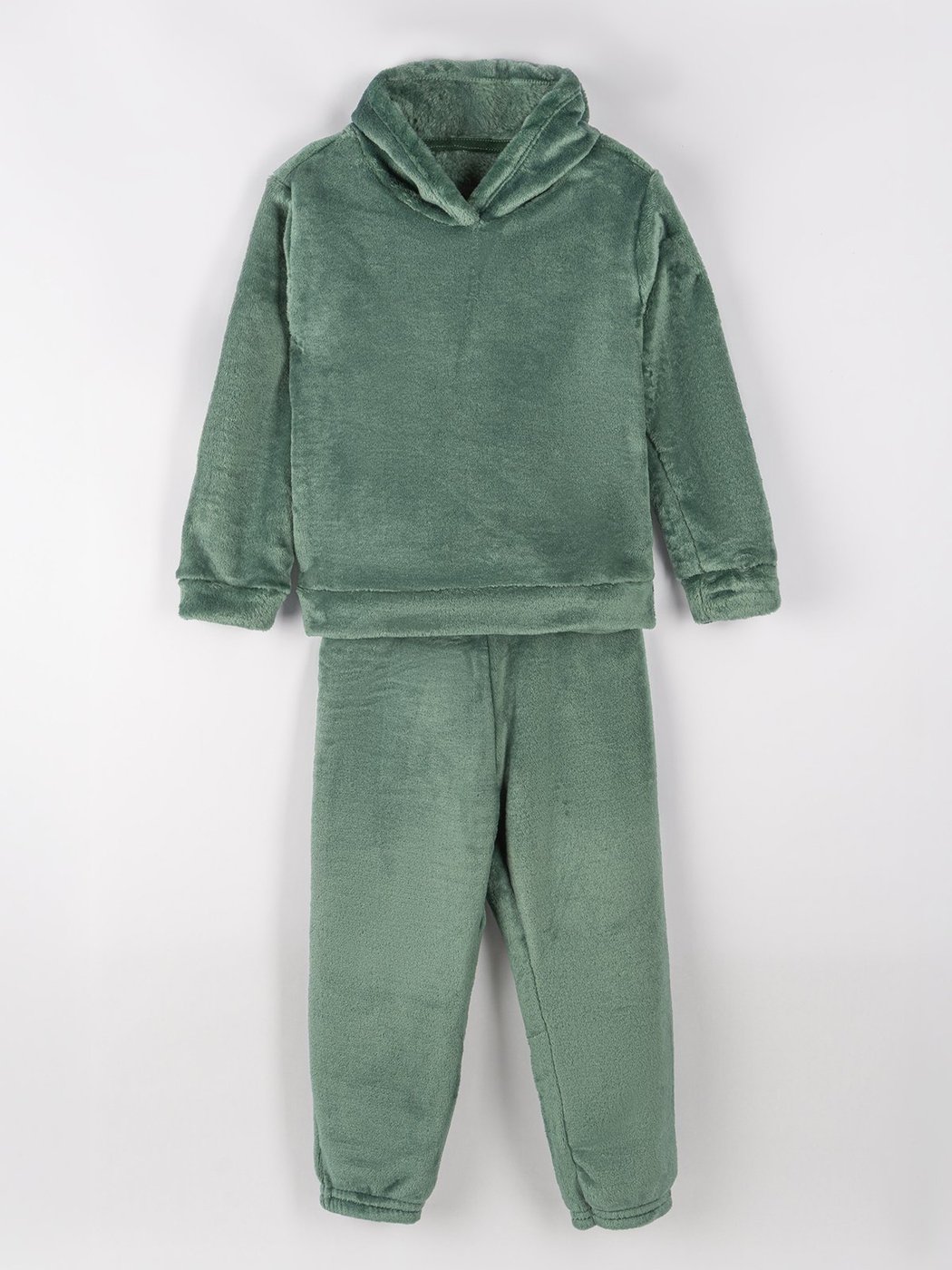 Imagem principal Infantil - Conjunto Bugbee Menino Casaco Moletom e Calça de Pelo verde Bugbee verde