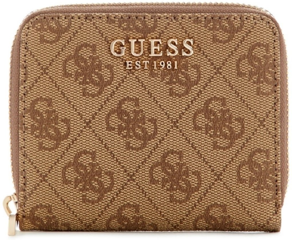 Imagem principal Carteira Guess Laurel II Slg Small Zip Around Bege Guess amarelo