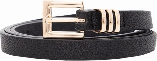 Cinto Cabanafree CINTO FINO DETALHES DOURADO NA FIVELA