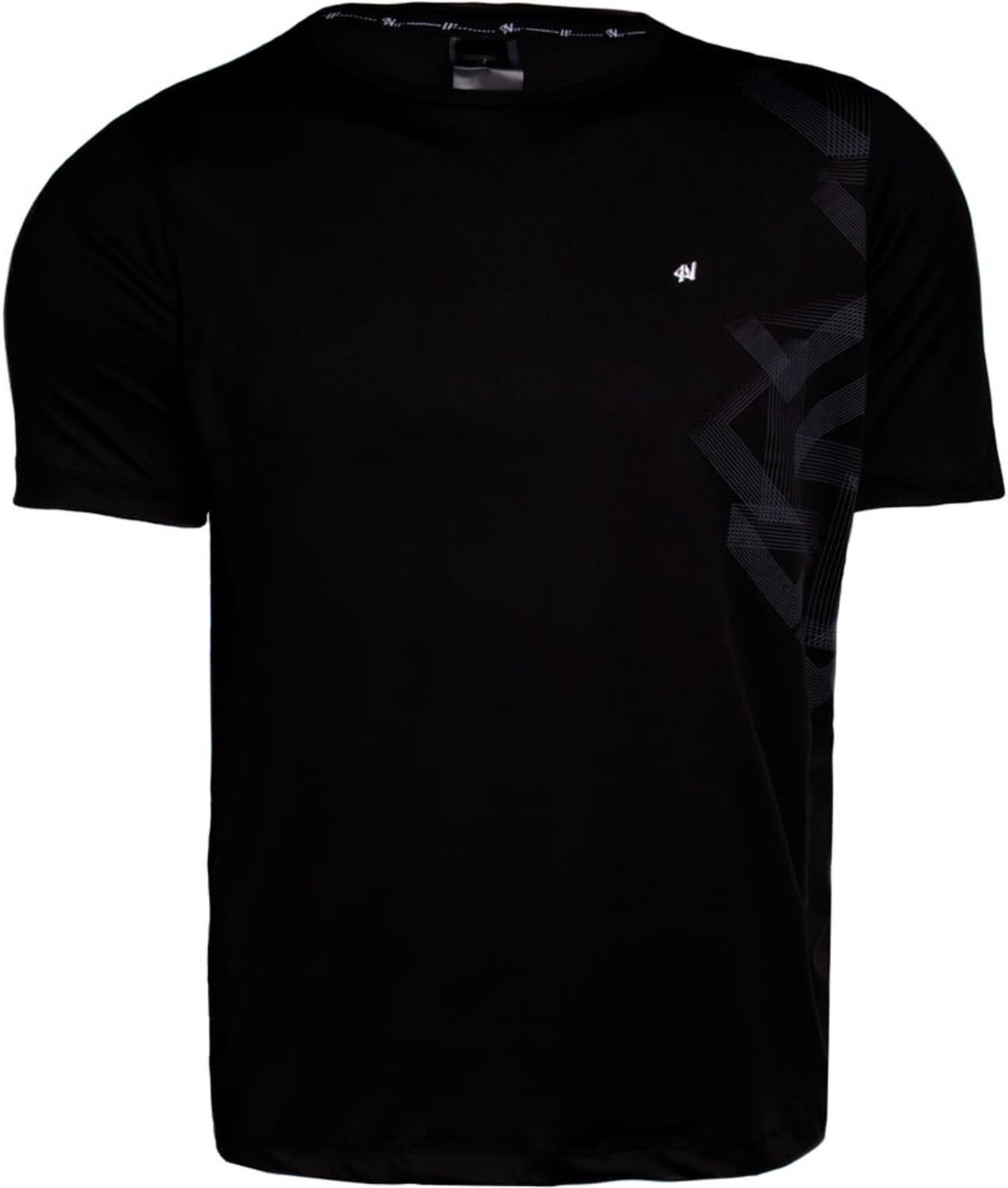 Camiseta Masculina Ninety Eight Reflexiva Cinza