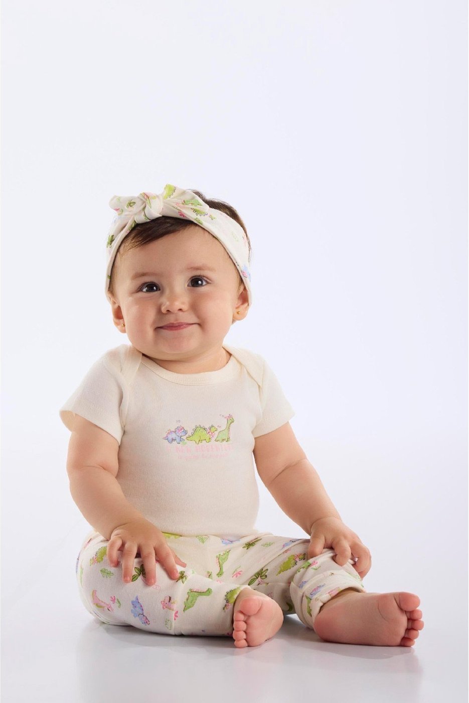 Imagem principal Infantil - Body em Suedine Menina Up Baby Off-White off-white white Up Baby off-white white