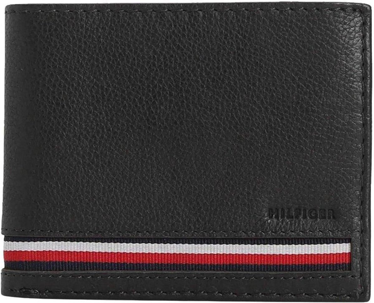 Imagem principal Carteira Tommy Hilfiger Milled Passcase preto Tommy Hilfiger preto