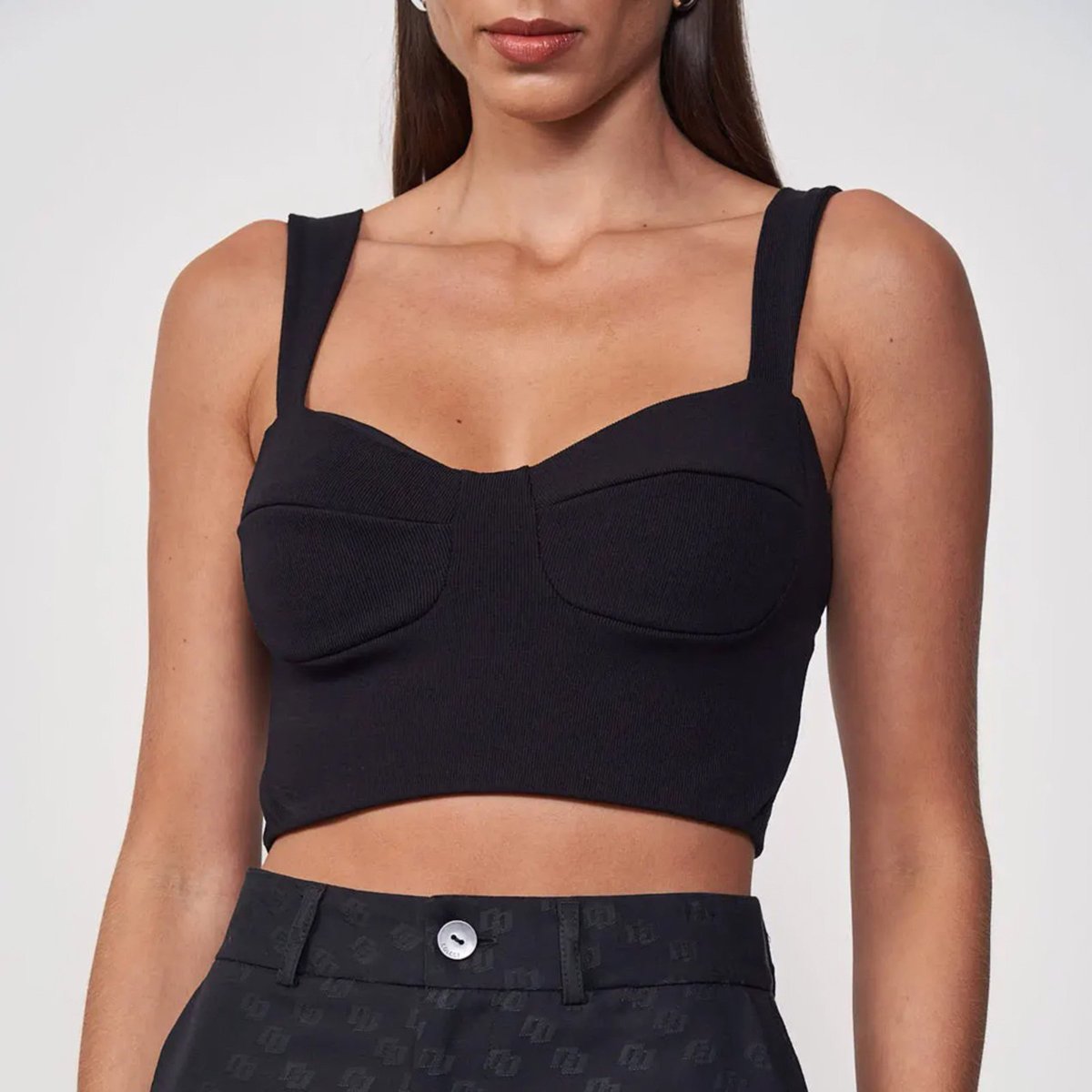 Imagem principal Top Colcci Alça In25 Feminino preto Colcci preto