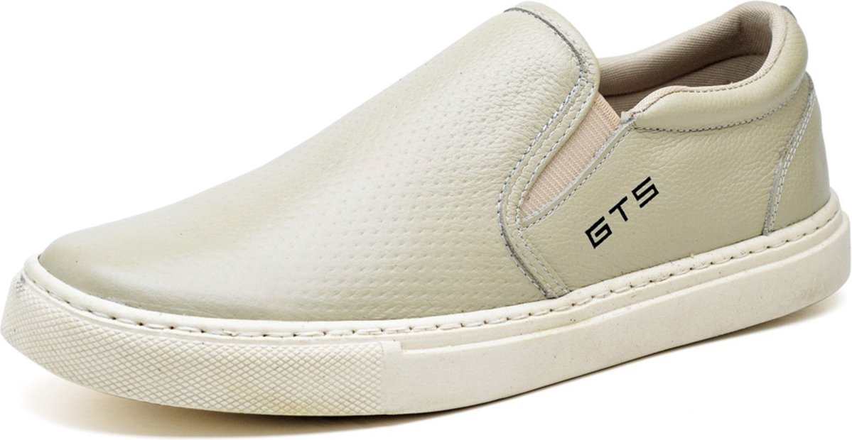 Imagem principal Slip On Masculino Tenis Clube do Sapato de Franca DFT Marítimo bege Clube do Sapato de Franca bege