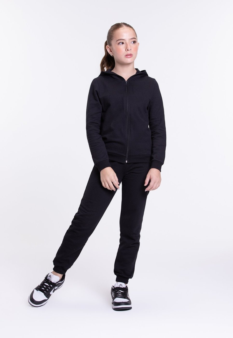 Imagem principal Infantil - Conjunto Moletom Capuz e Zíper VIDA COSTEIRA lilás VIDA COSTEIRA lilás