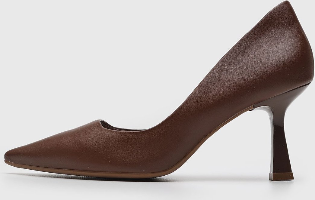 Scarpin Feminino cê Salto Médio Geometry