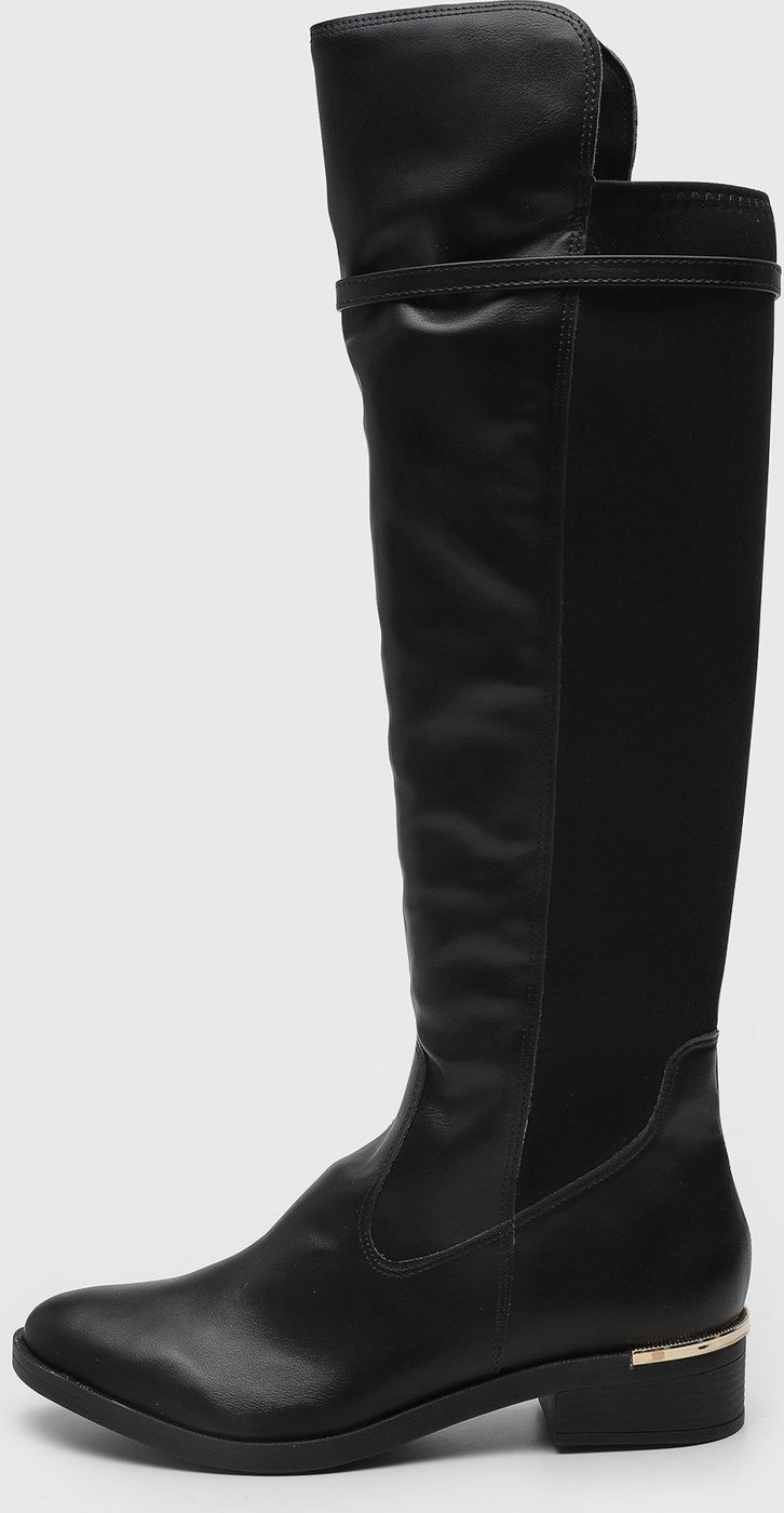 Imagem principal Bota Feminina cê Cano Alto Preta BEBECÊ preto BEBECÊ preto