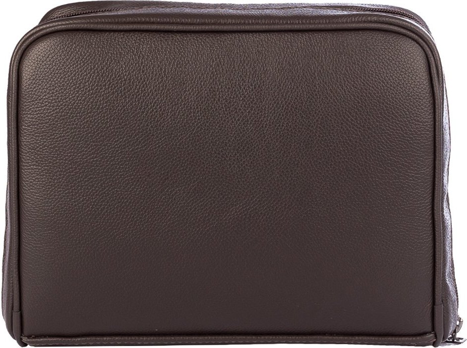 Imagem principal Necessaire porta Bíblia em couro 19,5x25x9cm Vira Vento café Vira Vento café