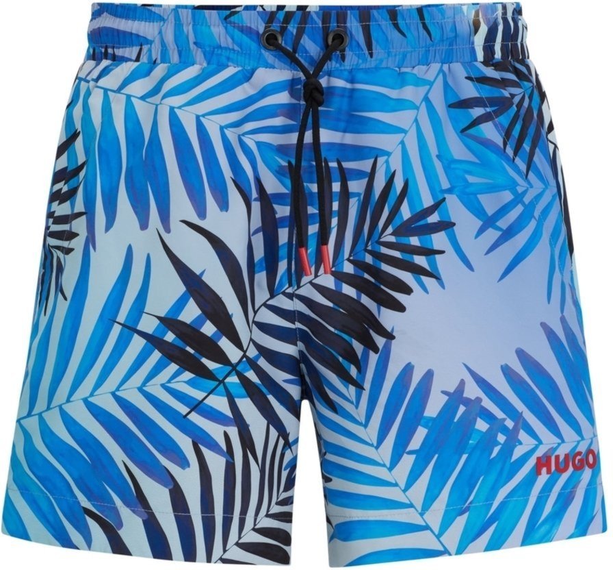 Imagem principal Shorts De Banho Totalmente Forrados Com Estampa Sazonal P - S HUGO azul HUGO azul
