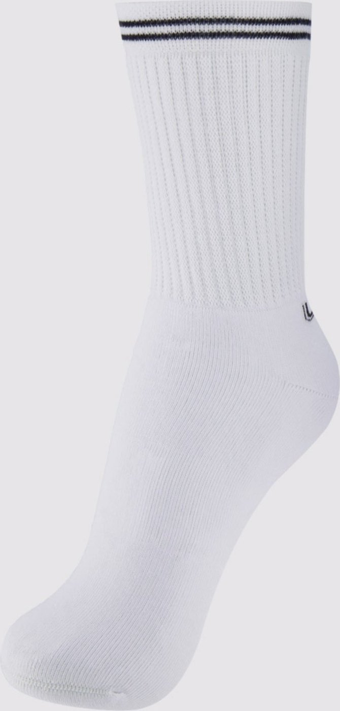 Meia Lupo Sport Básica Cano Longo Branca